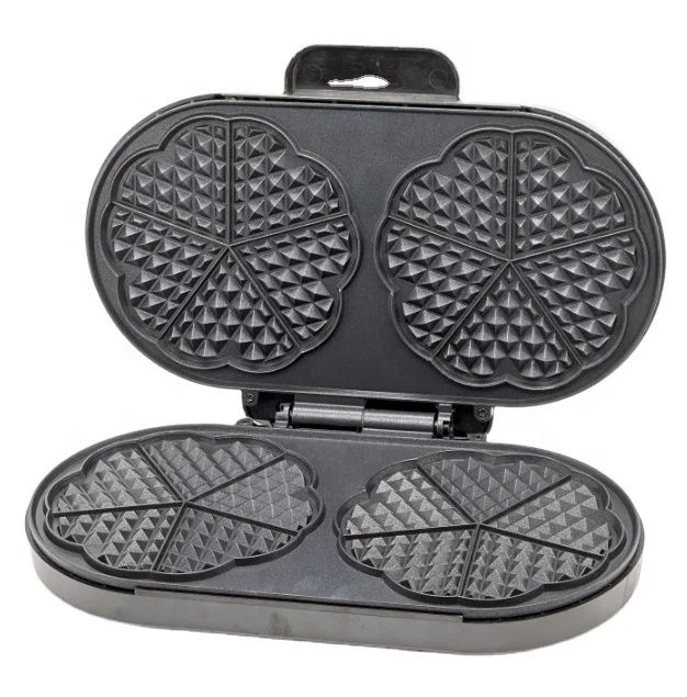 waffle maker with 2 large slice square waffle machine with temperature control Home waffle iron