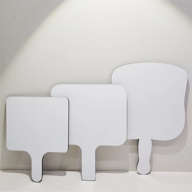 Graduation paddle fan Summer 2022 Hot Selling Custom Blank Sublimation Printing Hand Fan For Advisement graduation