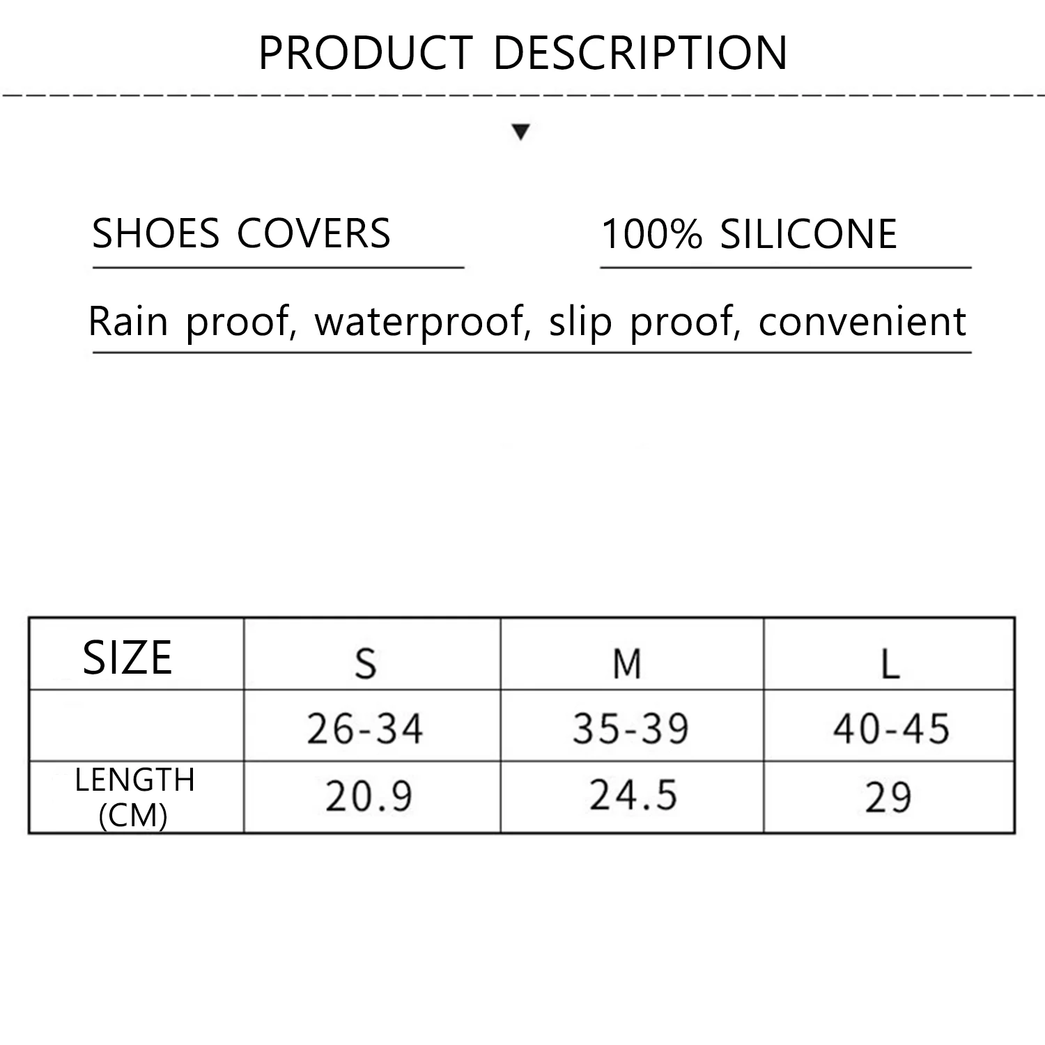 Silicone Shoes Protector Amazon Top Sell Unisex Reusable Shoes Protectors Waterproof Anti Slip Silicone Shoes Covers