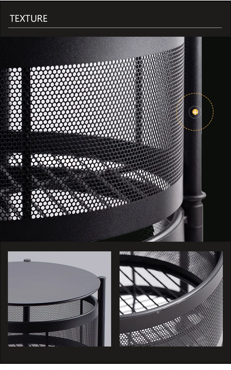 Rotating Vegetable Shelving Kitchen Floor Multi - layer Shelving Cylindrical Storage Rack