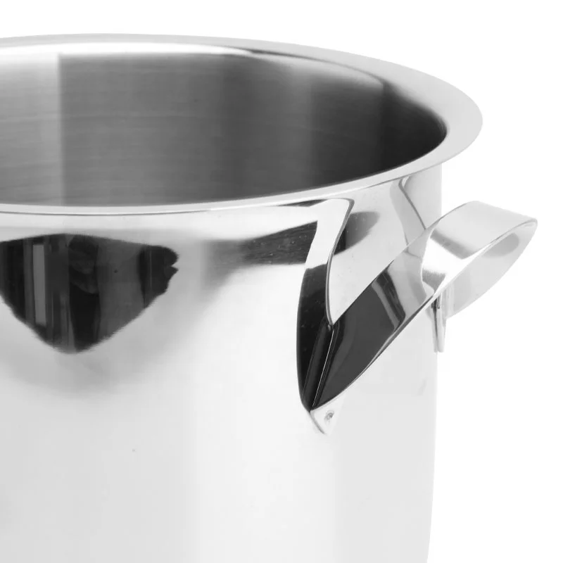 AAA Manufacturer Customer Logo Ice Cube Container Sustainable Barware OEM Wine Cooler Beer Stainless Steel Ice Bucket