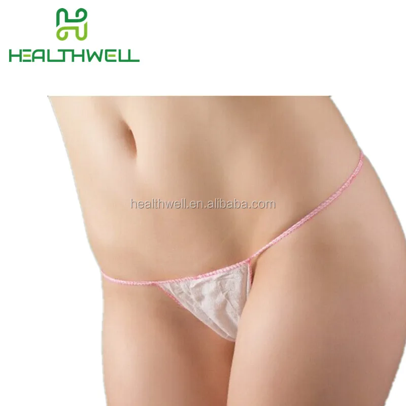 beauty spa disposable non woven product woman string bikini