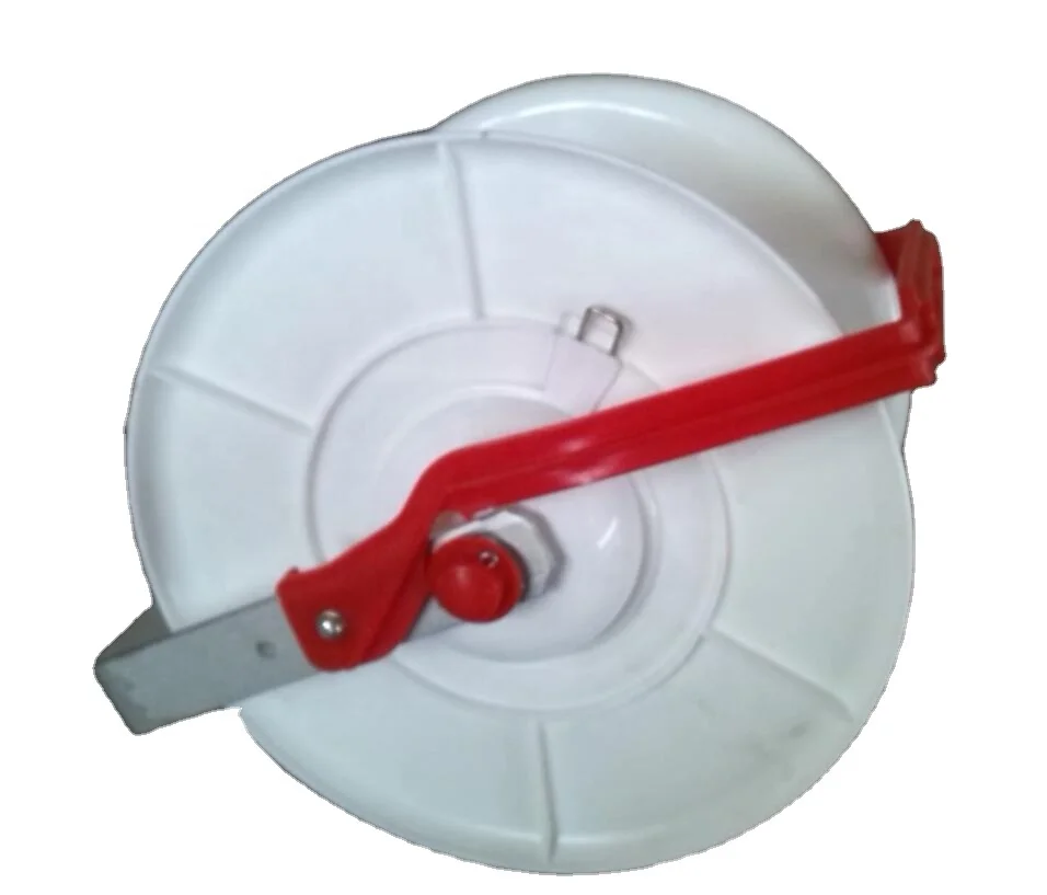 easy handing wind up rope electric fence polywire reel