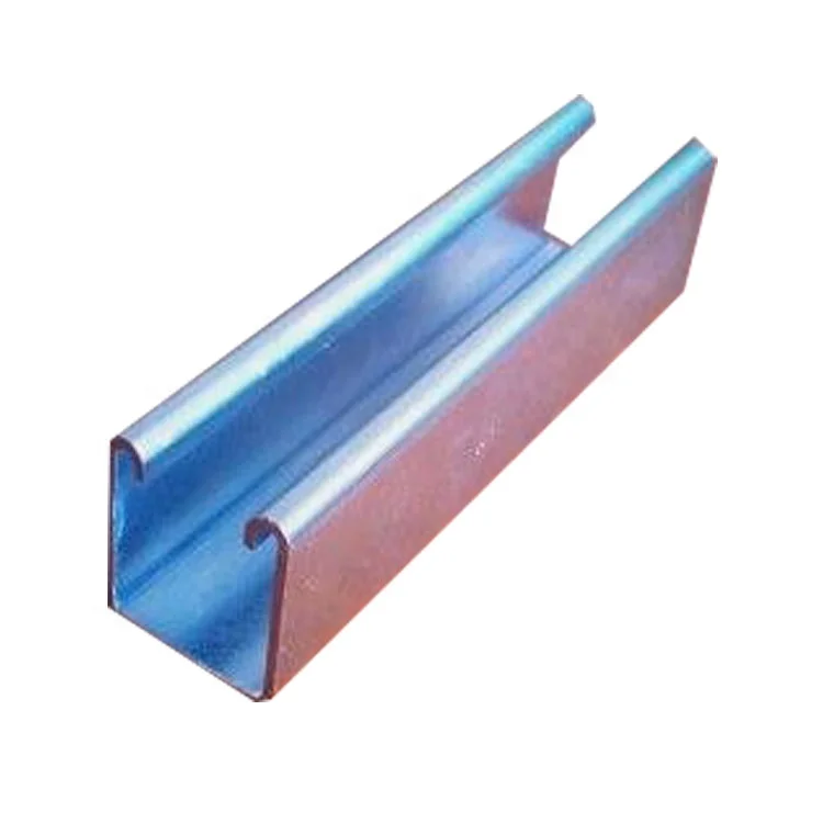 
2021 Cable concealers for wall Strut Steel C Channel Accessories pedestal c Purlin angle bracket cable trunking cables channels 