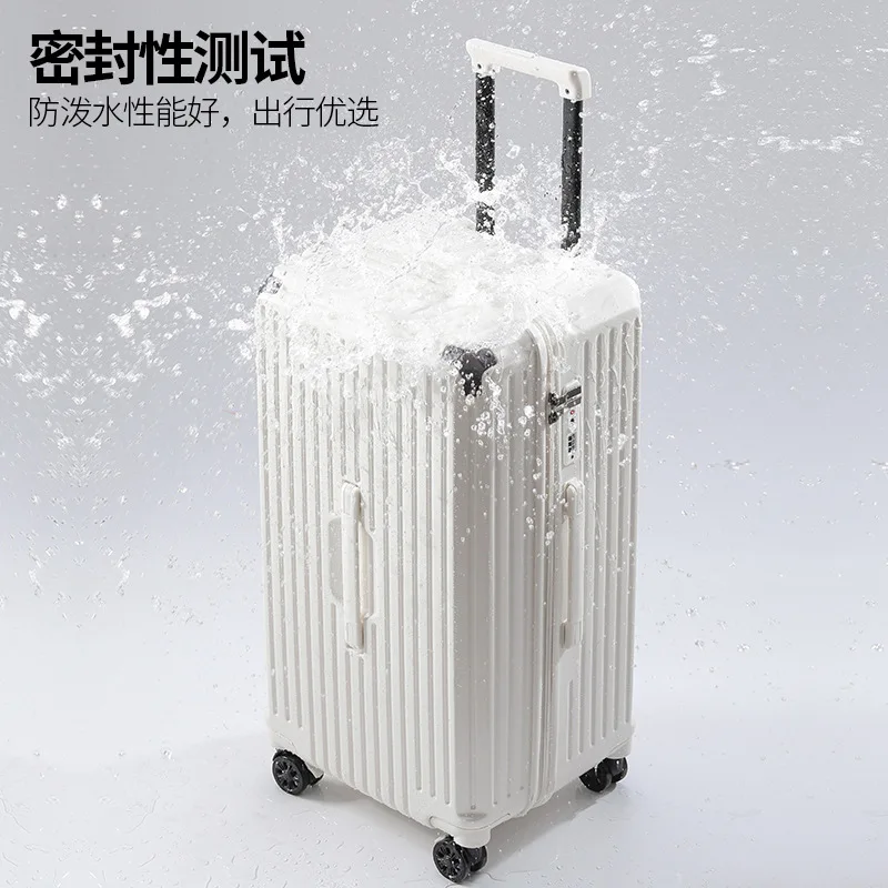 2024 High-Qulity Women Luggage PC Suitcase Travel Trolley Case Mute Spinner Wheels Rolling Baggage TSA Lock Carry Luggage