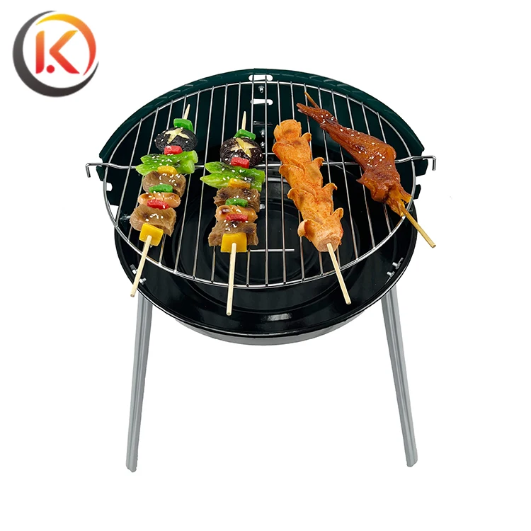 Chinese Wholesale Easily Assembled Portable Charcoal bbq grill set