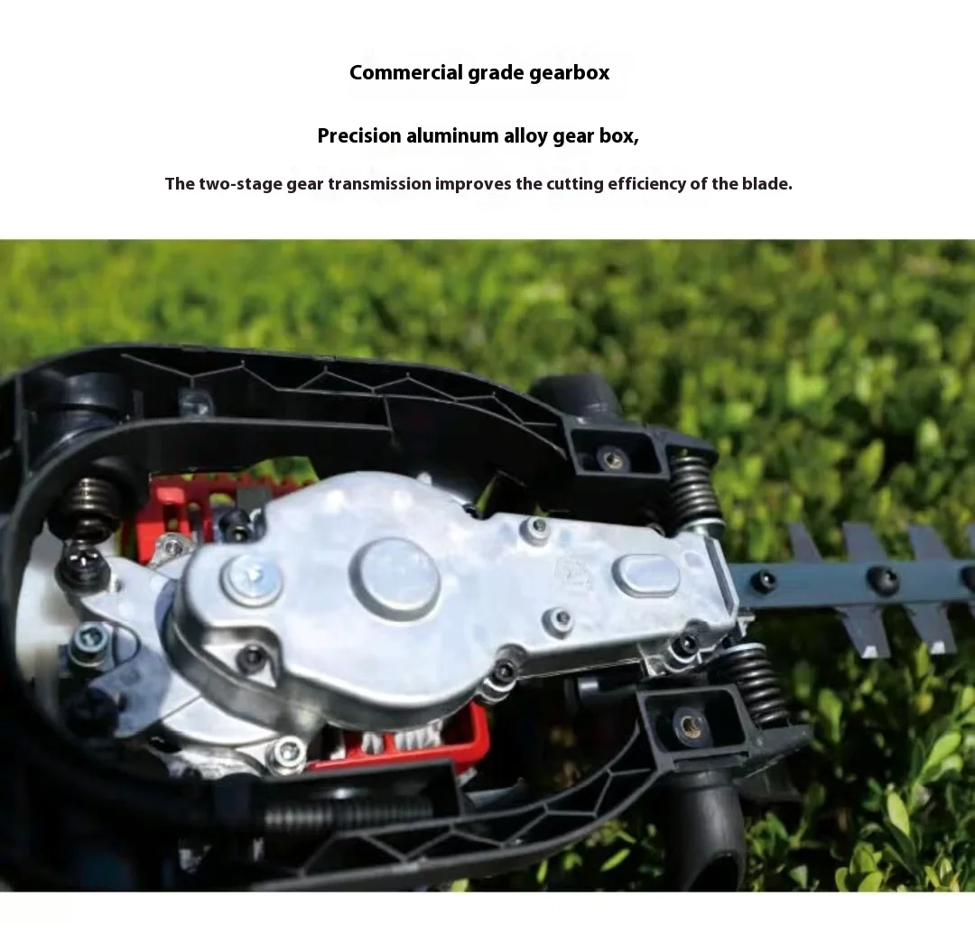 New Hedge Trimmer Gasoline Electric Long Pole Garden Trimming Machine Air Cooled Single Cylinder Hedge Trimmer