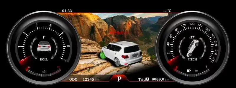 Автомобильный цифровой прибор JD кластер мультимедийный автомобильный ЖК-дисплей спидометр для nissan
