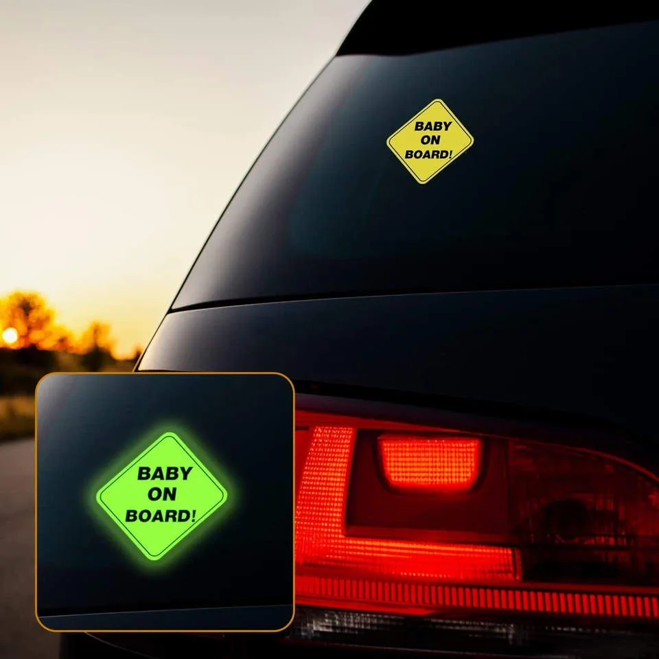 High Quality Custom LED Car Stickers Vinyl Decals for Car Windows and Windshields