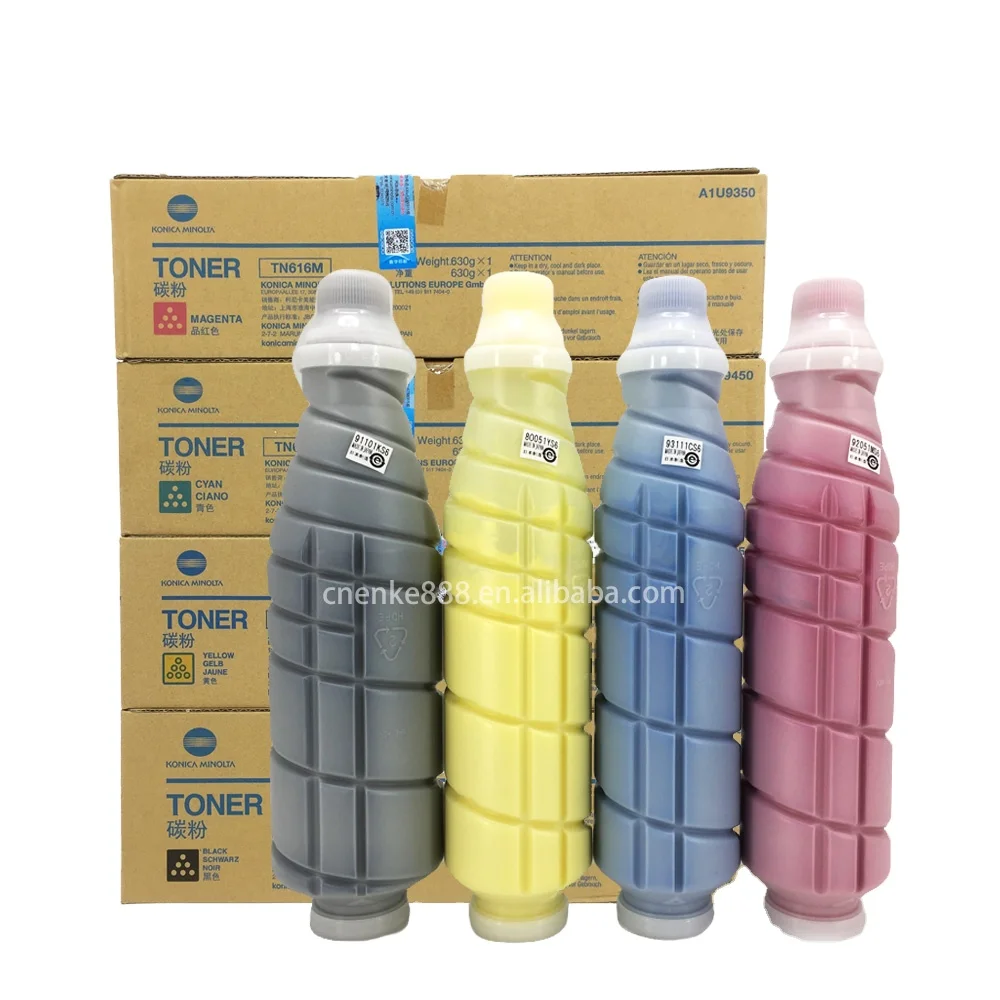 TN616 toner A1U9150/250/350/450 Asia version Original for Bizhub C6000 C7000  Konica Minolta