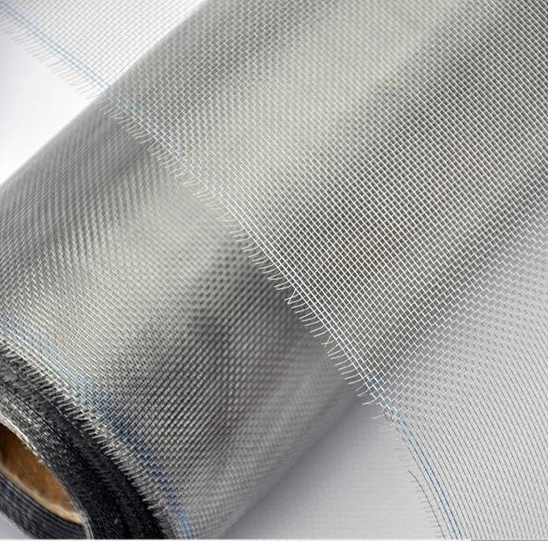 0.5m-3m Anti Mosquito Metallic Aluminum Mosquito Proof Stainless Steel Woven Window Screen Net