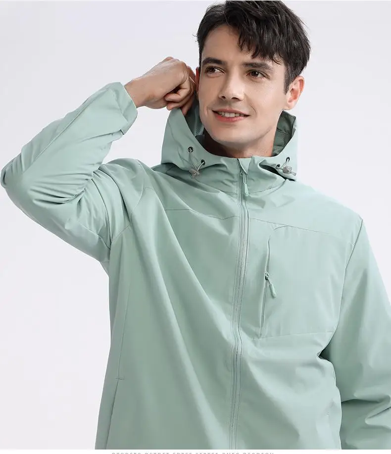 Autumn Spring Softshell Jacket Unisex Oem Quality Plus Size Hot Sale High Quality Fashionable Wind Cheater Jacket for Men