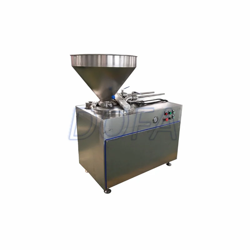High Capacity 20 30 50KG Hydraulic Large Chicken Meat Sausage Filler Pneumatic Filling Machine