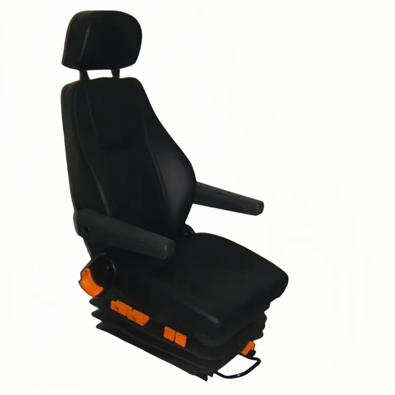 Custom Factory High quality Tractor driver seat air suspension seat Truck Air Seats for Semi Truck Tractor Crane