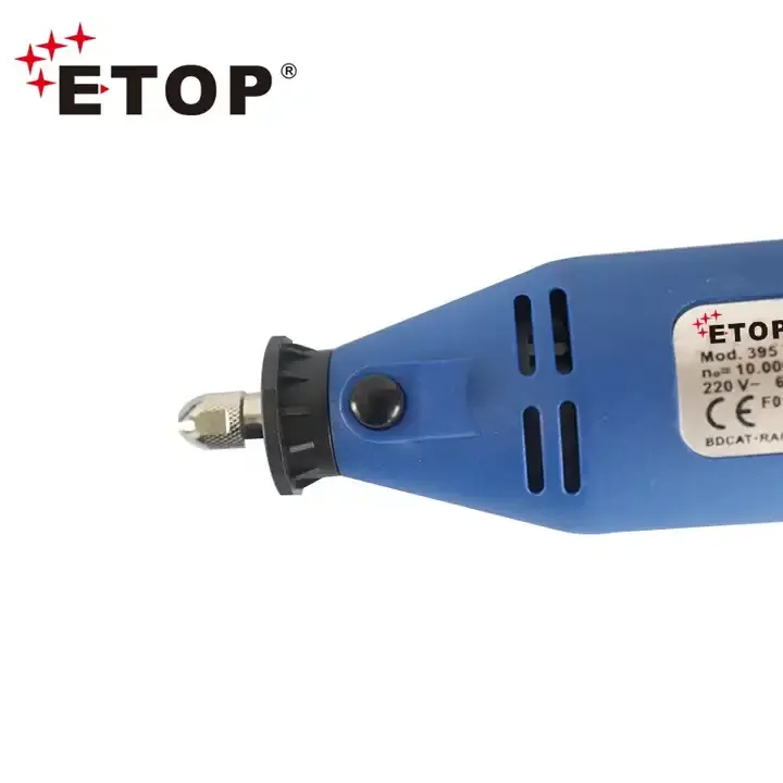 ETOP Rotary tool kit  die grinder with Accessories for wood carving cutting & craft With Flexible Shaft Black