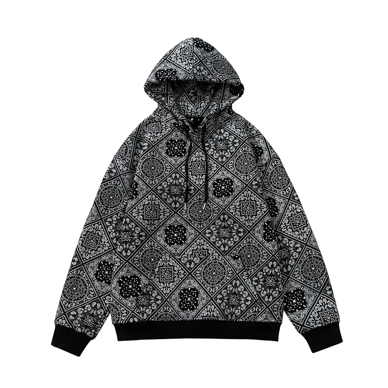 custom sportswear flare sweatsuit set gym sweatpants print on demand Spandex / Cotton Beaded Denim Animal