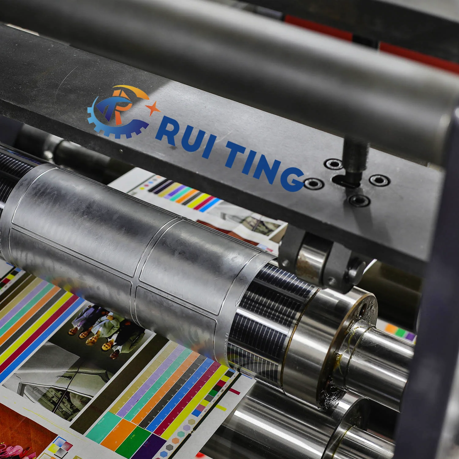 RTRY-650 6 colors 6LED UV PET/PP/PVC film inline flexo printing machine