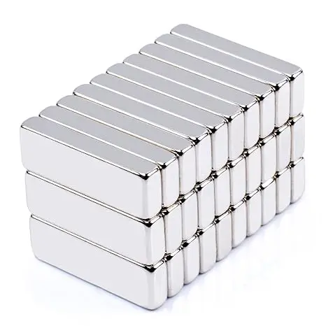 Professional Supply Rectangular N52 Neodymium Magnets 30x10x5 for Refrigerator Cruise Crafts