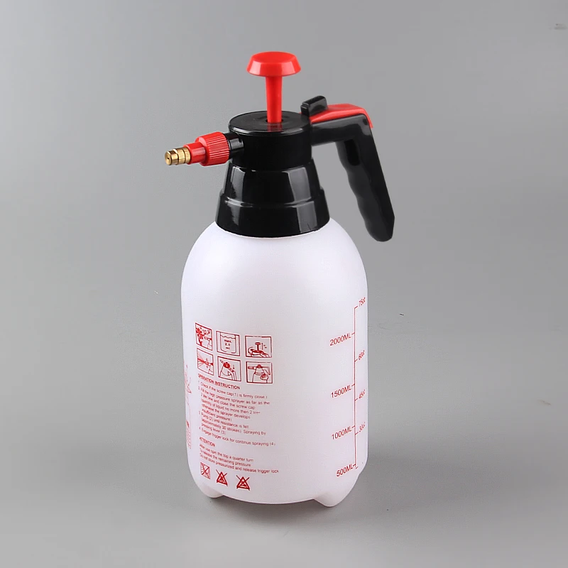 High quality plastic hand hold 2l pressure sprayer for gardening