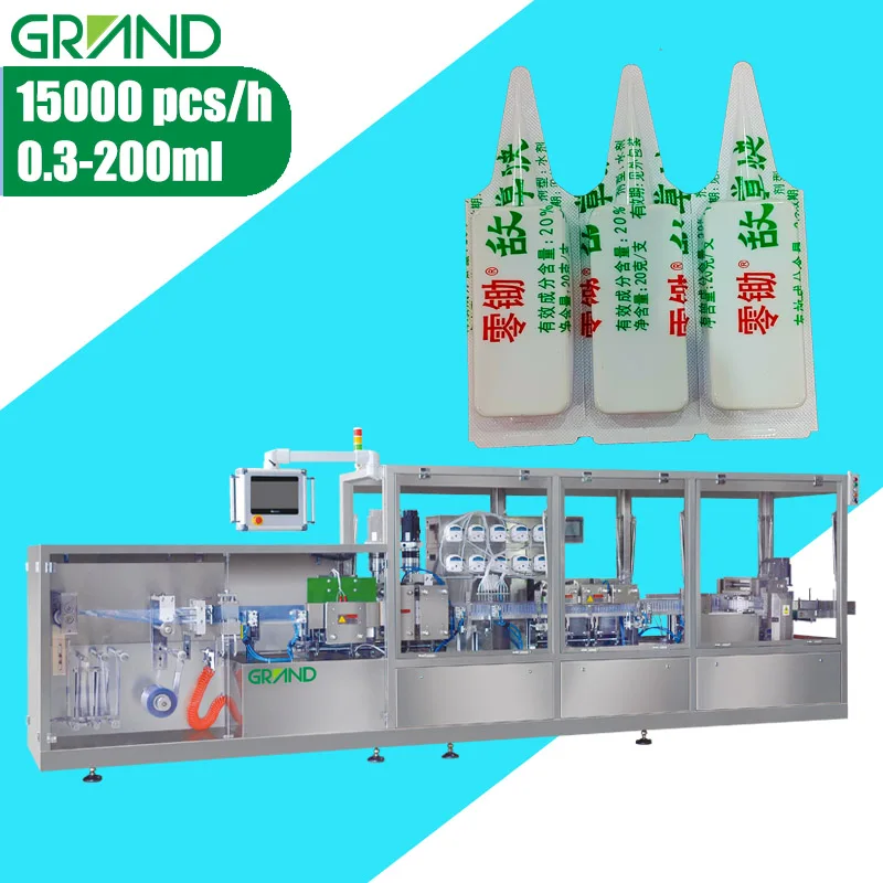 3000 to 22500BPH 80ml corrosive chemical oil and water based fragrances PET plastic bottles forming filling sealing machine