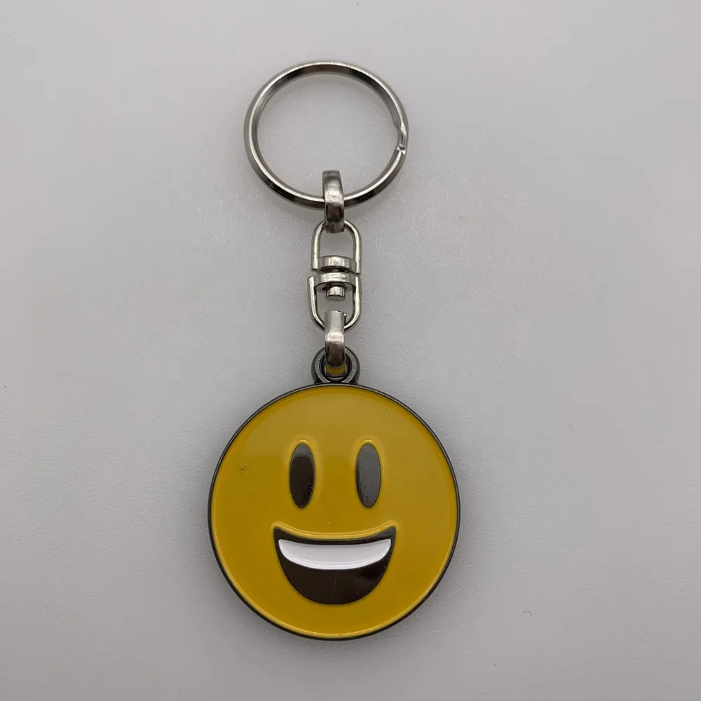 Metal Badge keychain