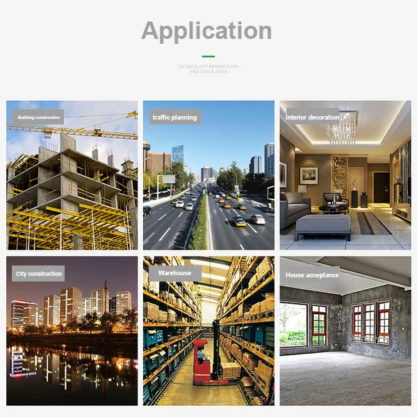 40/60/80/100M Digital Measure Tool Levels Laser Distance Meter with LCD Display For Woodworking Construction Laser Level