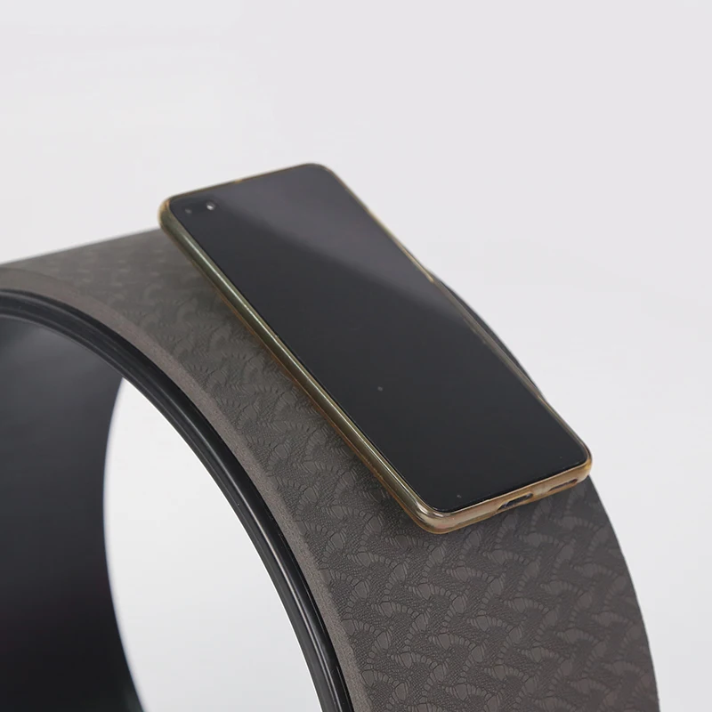 SANFAN Wholesale Custom TPE Yoga Wheel Yoga Fitness Exercise Stretching Yoga Wheel Circles For Back Pain