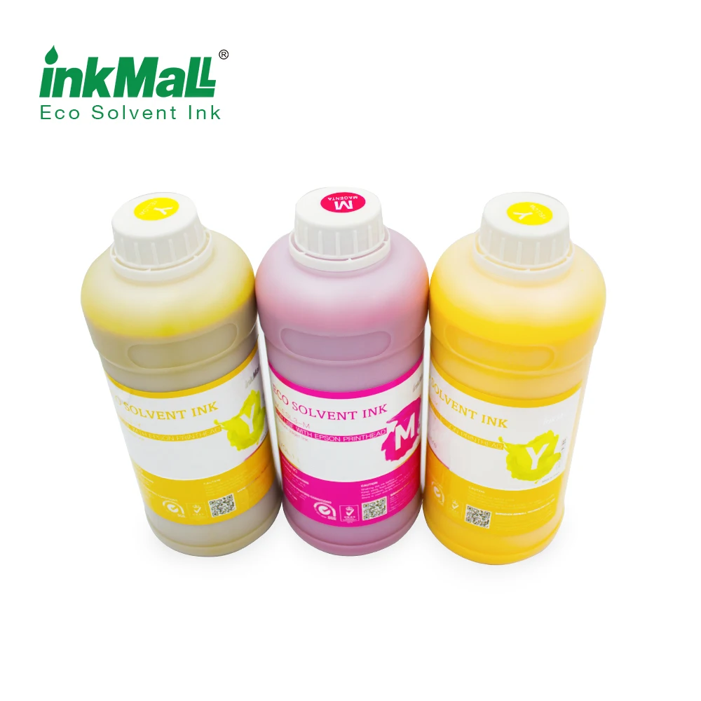 InkMall Best Ink Factory Wholesale Original Quality Eco Solvent Ink for Xuli Dx5 Eco Solvent Inkjet Printer
