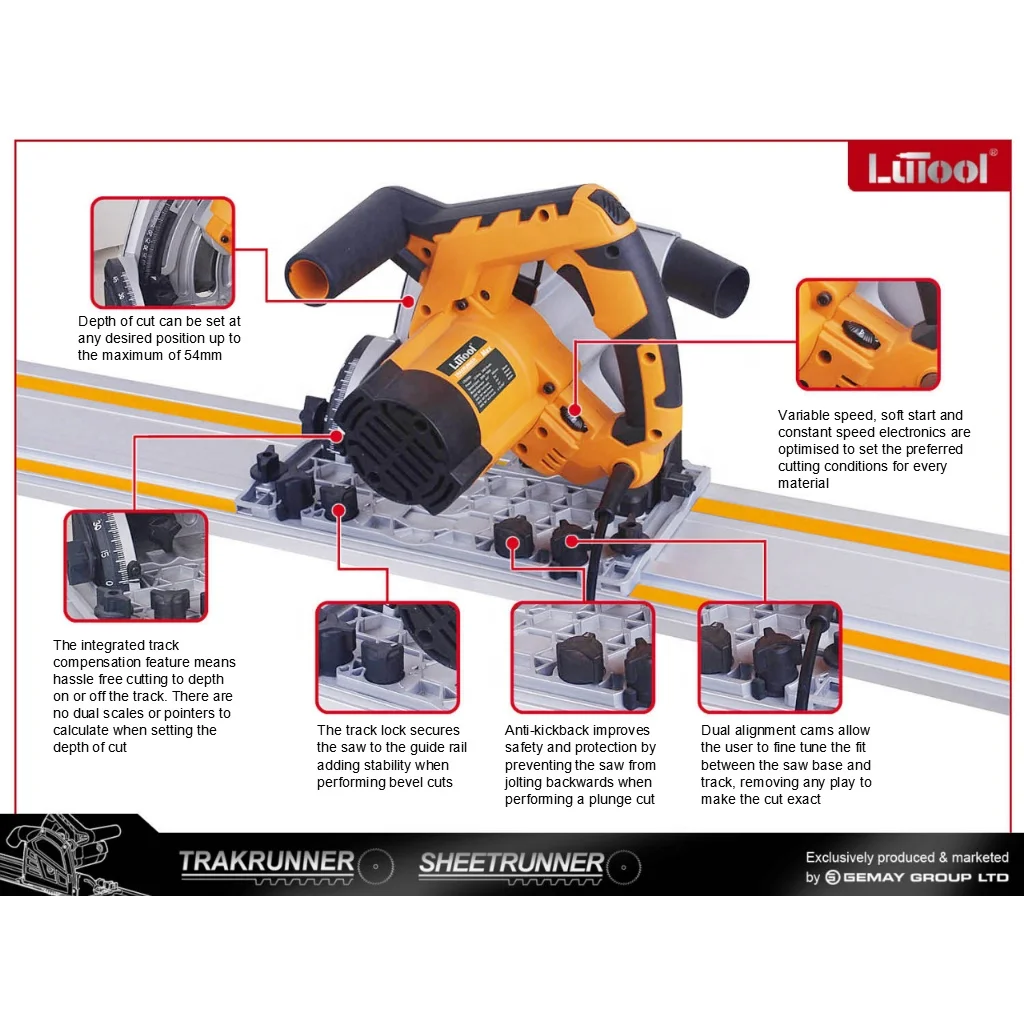  LUTOOL LT6H007S односкоростная электрическая пила