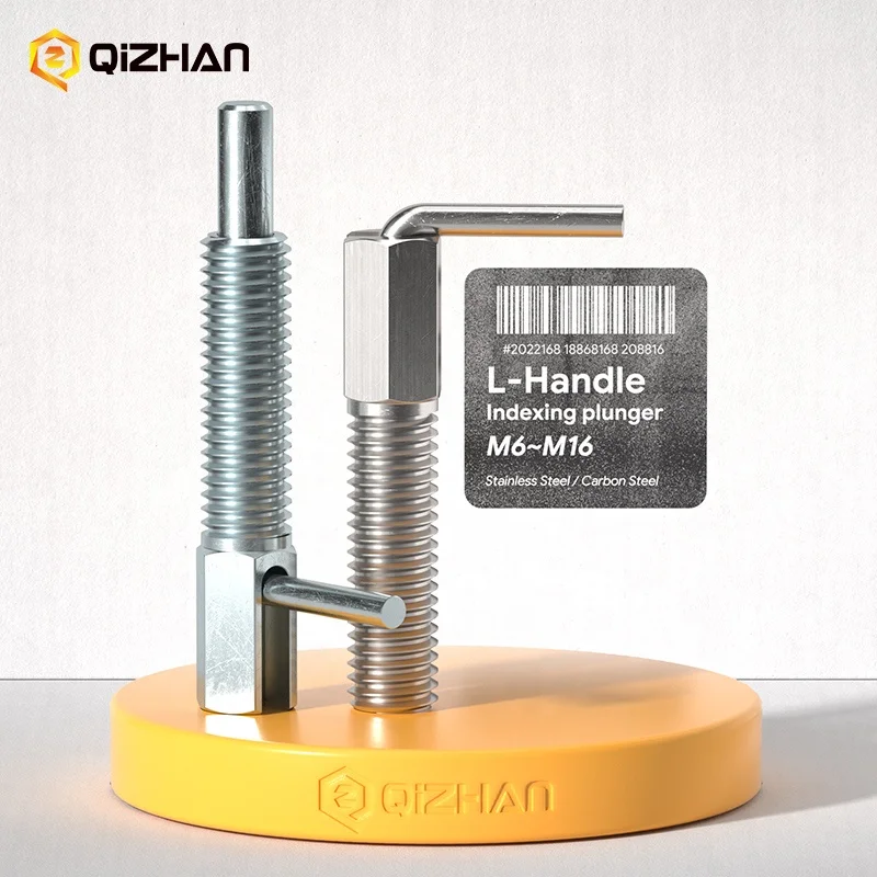 Factory direct Customizable Carbon steel stainless steel L handle Spring Pin Indexing plunger