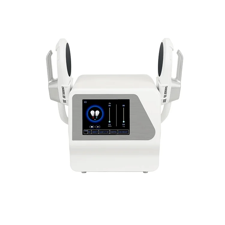 Новая модель 2 / 4 ручки Ems RF Электромагнитная стимуляция мышц EMS потеря веса скульптурная машина для похудения