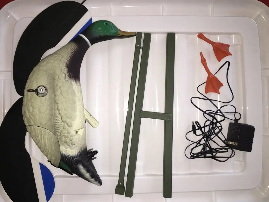 green wing teal duck hunting decoy motorized flyling