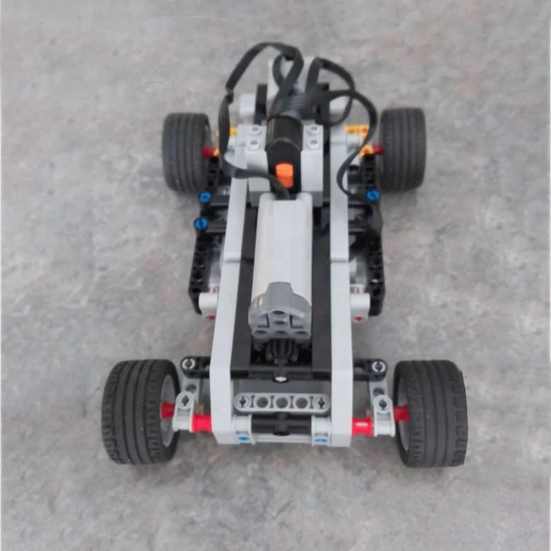 Stemedu 186+ Bricks Technical Electric Power Functions Remote-Controlled 2WD RC Car Chassis Motors Building Blocks PF Bricks