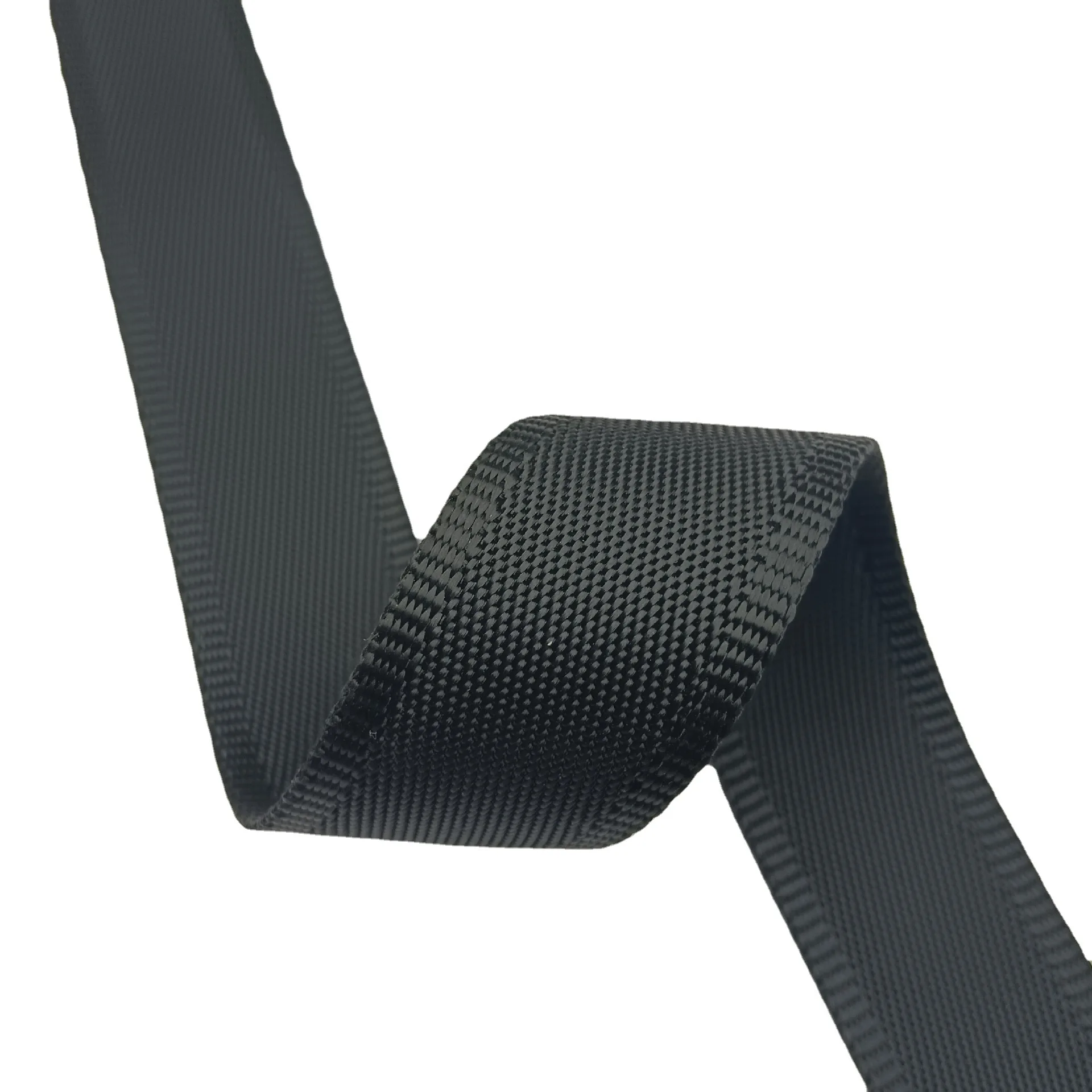 Black real Nylon Pit Strap 2cm--5cm pure nylon American pattern clothing schoolbag handbag leather webbing