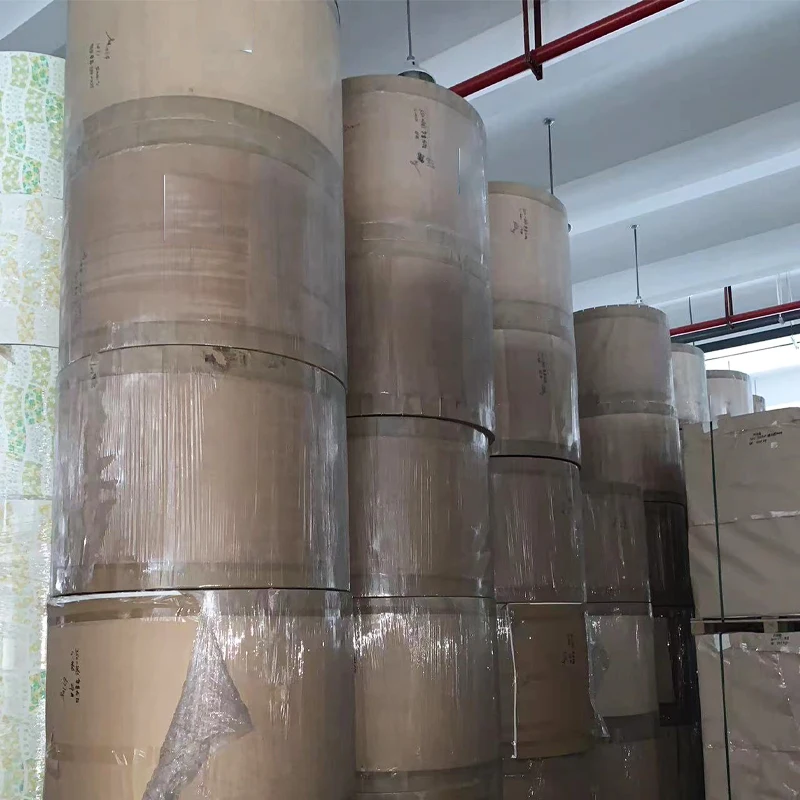 Paper Cup / Bowl Raw Material 1S PE coated Plain White cup carton + 15g PE