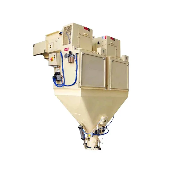 Semi-auto 25kg bag packing machine for caustic soda flake