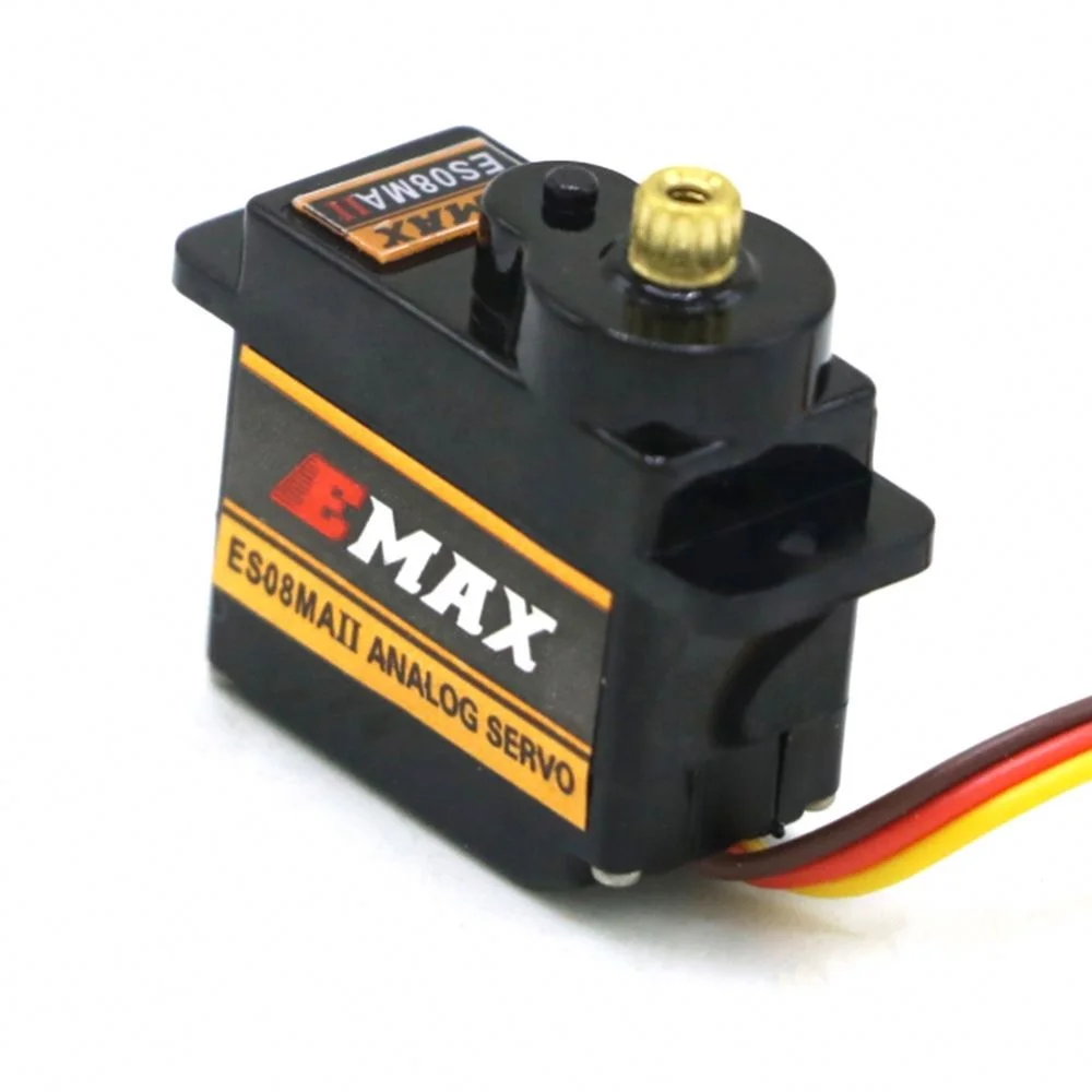 EMAX ES08MA II 12g Mini Metal Gear Analog Servo for RC Car Boat Helicopter Airplane Toy Parts