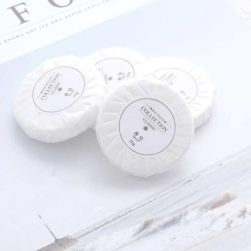 Factory Wholesale 20g Round Small Disposable Soap for High-end Hotels and Star Guest Houses Supplier For Hotel Schampo Soap 15Gr