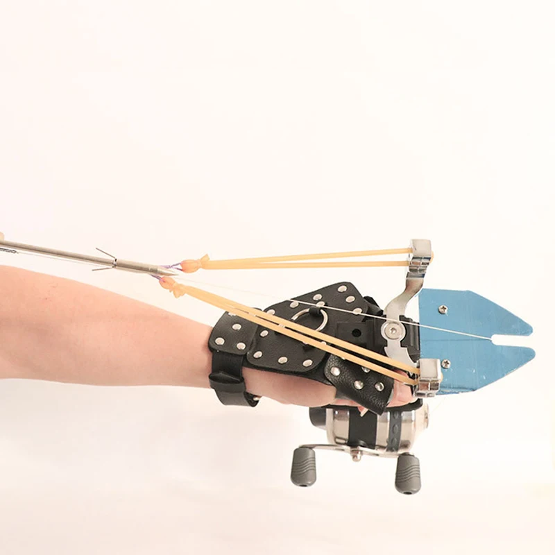 Hunting Wooden Slingshot For Children Toy With Rubber Band