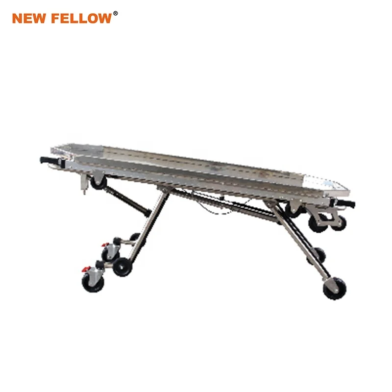 NF-A9-1 High Quality Stainless Steel Mortuary Stretcher