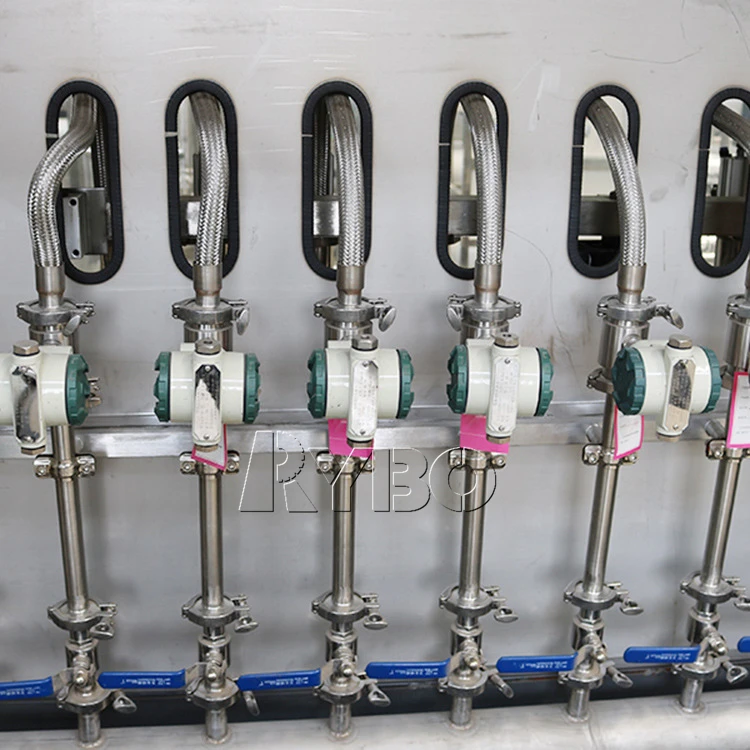 Automatic 5 liter big bottle edible oil flowmeter filling machine price