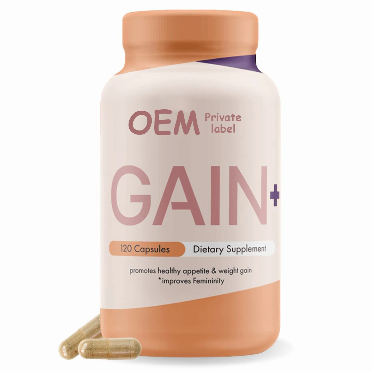 Weight Gain Capsules - Quick Weight Gain, Healthy Appetite, Mass & Metabolism Support for Women and Men