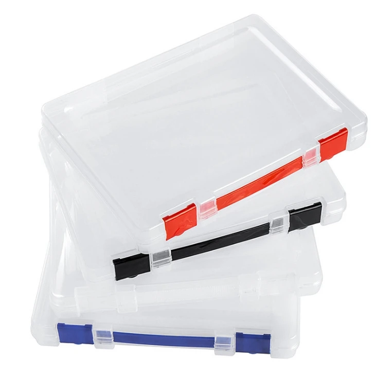 Оптовая продажа с фабрики, прозрачный полипропиленовый органайзер для офисных документов a4, канцелярские принадлежности, пластиковый чехол, коробка для хранения файлов и магазинов