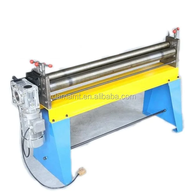 Instock HVAC duct making equipment electric slip roll machine , small rolling machine sheet metal bender