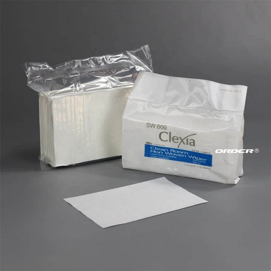 
Best price flat sheet non woven electronics low lint cleaning paper  (1600203759755)