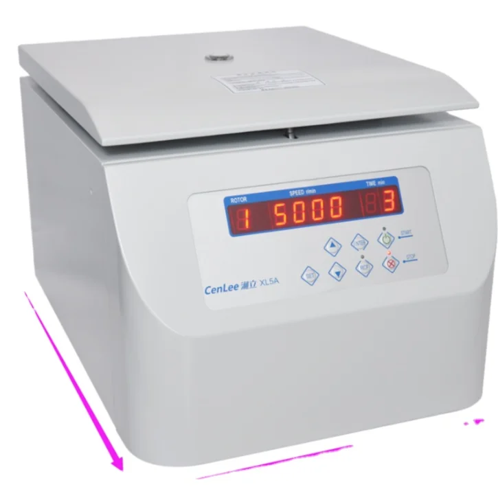 XL5A Horizontal Swing out Rotor Blood Centrifuge Machine 5000rpm, Low speed PRP centrifuge