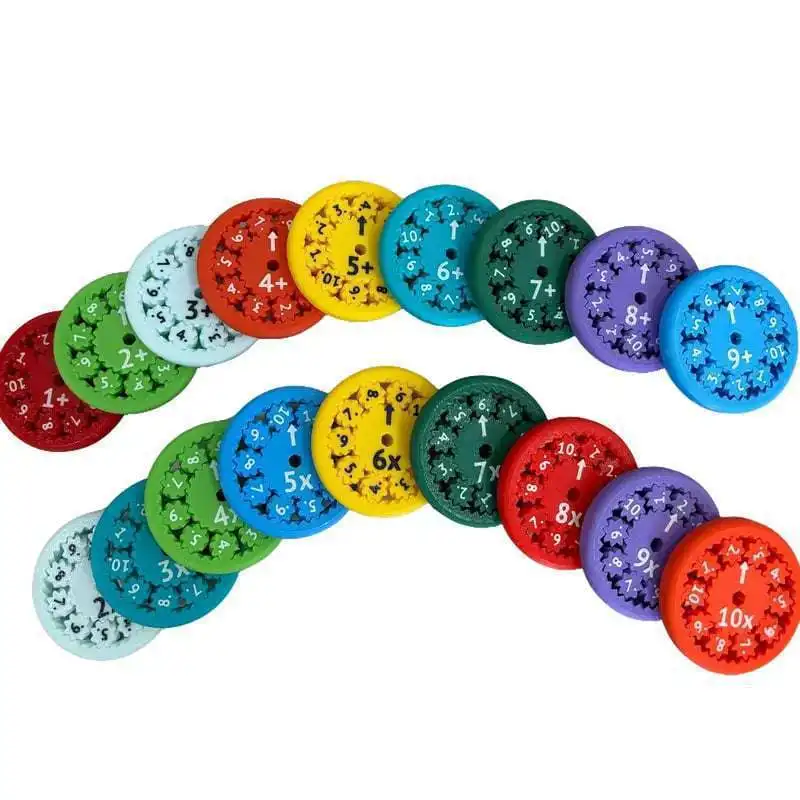 2024 New Hot Selling Math Learning Games Maths Calculation Fidget Spinner Math Facts Fidget Spinners Toys