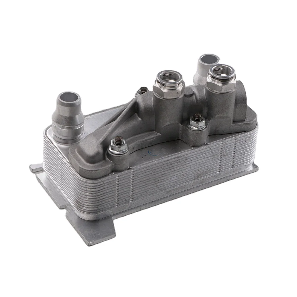 Aluminum Transmission Engine Oil Cooler Kit W/ Oil Filter Assembly For A0995001900 / 0995001900 / 590213 / 8095213