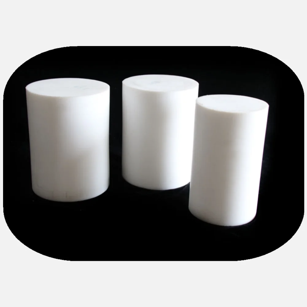 Белый стержень из ПТФЭ, устойчивый к высоким температурам, профессиональный производитель