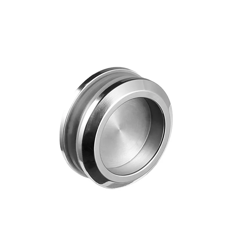 Серебристая латунная полированная хромированная маленькая ручка для ванной комнаты, для стеклянных дверей, межкомнатных дверей, яркий хром, OEM ODM